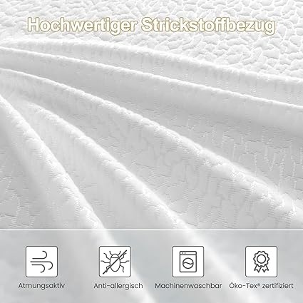 Nakładka na materac 7,5 cm H1/H2 80x200 cm BedStory