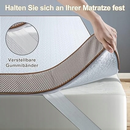 Nakładka na materac 7,5 cm H1/H2 80x200 cm BedStory