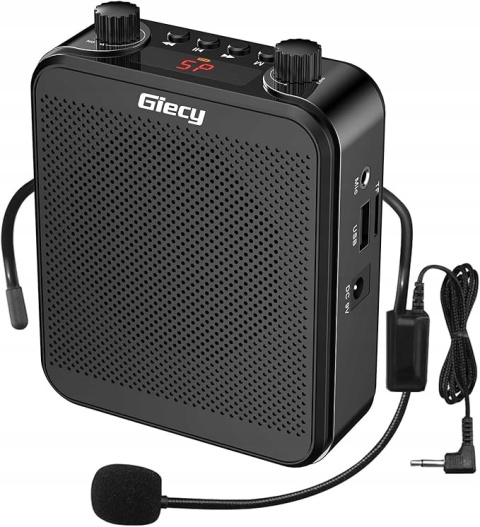 Wzmacniacz głosu głośnik przenośny GIECY bluetooth 30 W Wzmacniacz głosu głośnik przenośny GIECY bluetooth 30 W