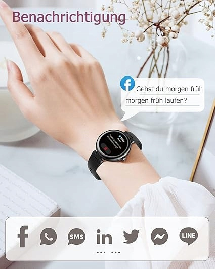 Zegarek Damski Smart Watch Fitness Sport Monitor Tlenu Trener SHANG WING