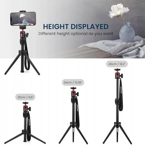 Mini statyw JOILCAN selfie-stick fotograficzny H30