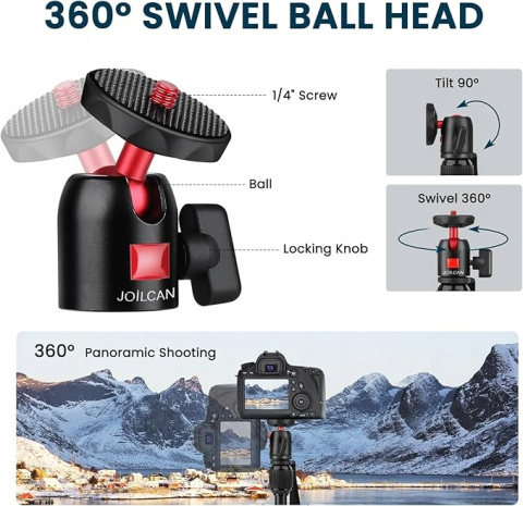 Mini statyw JOILCAN selfie-stick fotograficzny H30