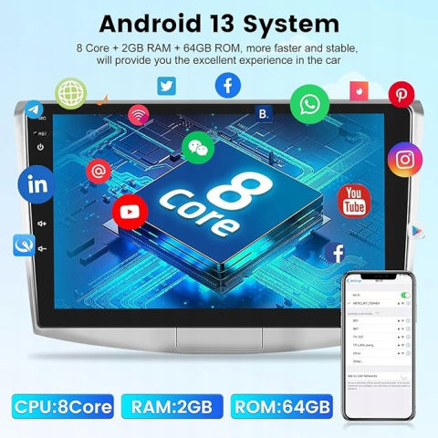 Radio samochodowe android do Volkswagen