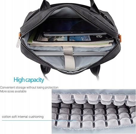 Torba na laptopa, 15-15,6" DOB SECHS czarna Buisness Torba na laptopa, 15-15,6" DOB SECHS czarna Buisness