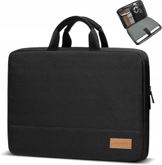 ETUI TORBA POKROWIEC FUTERAŁ AKTÓWKA DO LAPTOPA 15 15,6" 16 CAL WODOODPORNA