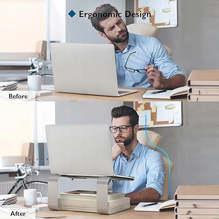 Ergonomiczna Podstawka pod Laptopa z Regulacją Wysokości Bontec LS04- ls