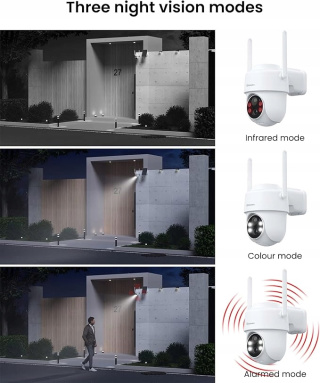 Kamera zewnętrzna do monitoringu 2K WI-FI GALAYOU R1