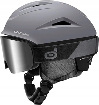 Kask Narciarski z Goglami Sportowy ODOLAND 57-59cm Rozmiar M