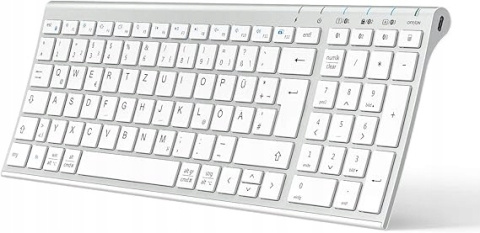 Klawiatura Bluetooth 5.1 iClever IC-BK10 biała Klawiatura Bluetooth 5.1 iClever IC-BK10 biała