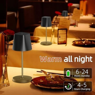 Lampa Bezprzewodowa Stołowa Led Ściemniana Dotykowo wodoodporna IP44