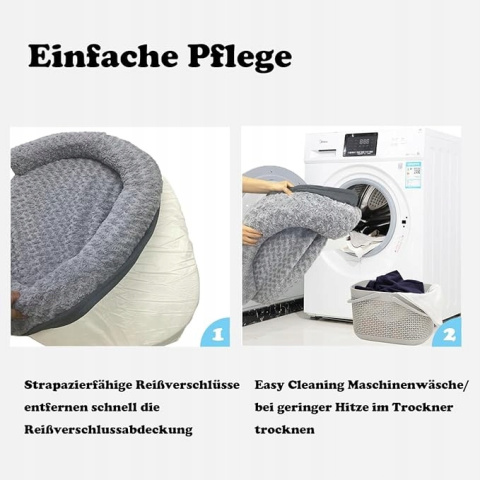 Legowisko Ortopedyczne Dla Dużych Psów SHINHYE Pianka Memory XL