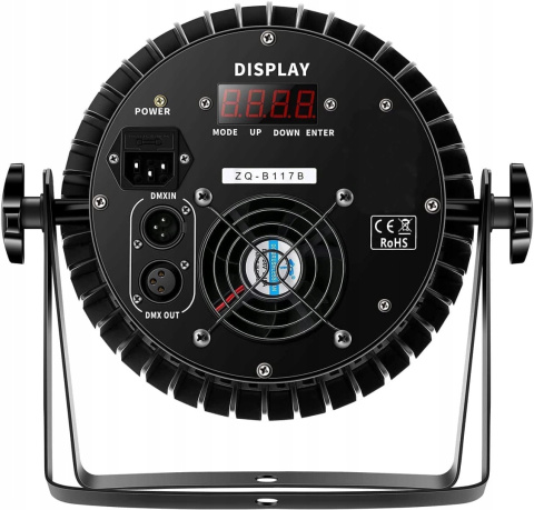 Oświetlenie sceniczne LED, U'King 10Wx18 RGBW