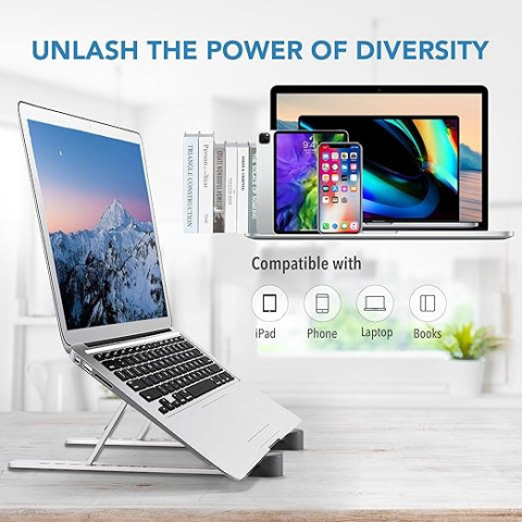 Stojaka na tablet i laptop z funkcją regulowania wysokości