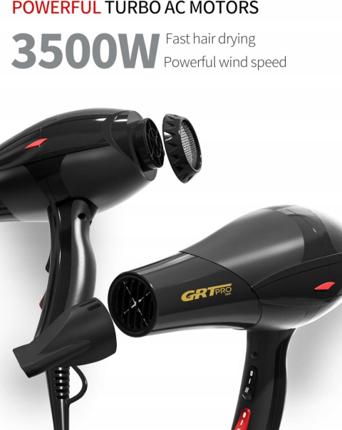 Suszarka do włosów GRT PRO GRT8800 Suszarka do włosów GRT PRO GRT8800