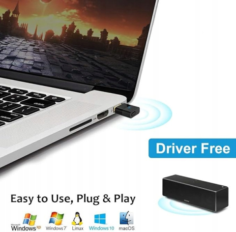 Transmiter nadajnik audio Bluetooth 5.0 USB 1Mii