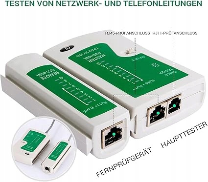 Zestaw Narzędzi Sieciowych SGILE 12w1 Tester Zaciskarka RJ45 RJ11 + Etui