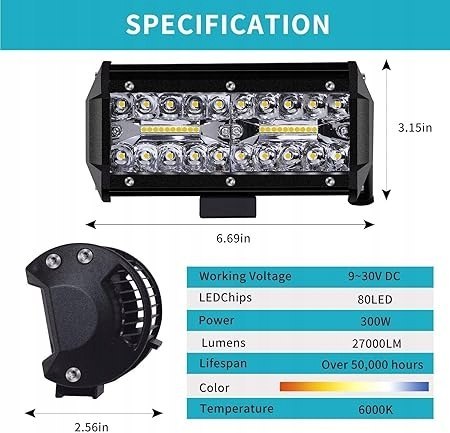 KRAUMI 2 REFLEKTORY POBOCZE LED 240W IP67 KRAUMI 2 REFLEKTORY POBOCZE LED 240W IP67