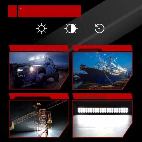 Reflektory robocze LED Willpower LED Bar 270W 24 cm Reflektory robocze LED Willpower LED Bar 270W 24 cm
