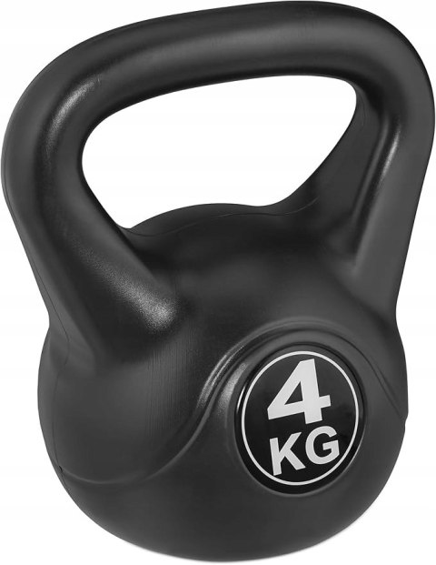 Kettlebell z tworzywa sztucznego 4kg fitness Kettlebell z tworzywa sztucznego 4kg fitness