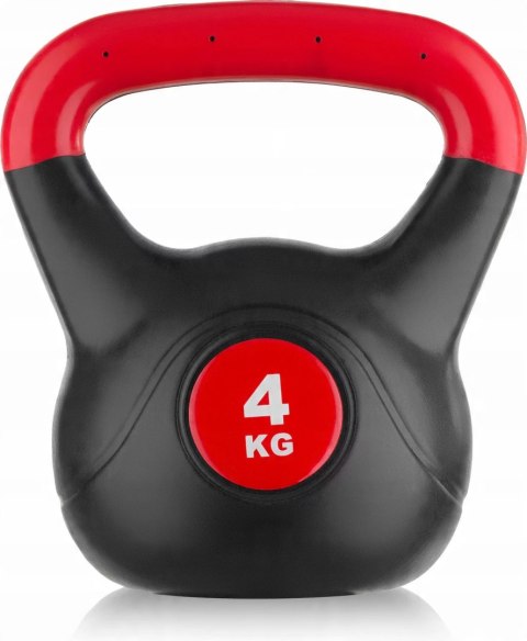 Kettlebell z tworzywa sztucznego 4kg fitness Kettlebell z tworzywa sztucznego 4kg fitness
