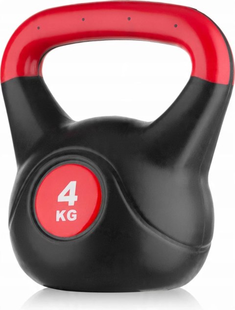Kettlebell z tworzywa sztucznego 4kg fitness Kettlebell z tworzywa sztucznego 4kg fitness